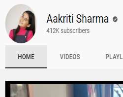 The actress also owns a YouTube channel where she shares vlogs. She has earned over 400k subscribers on the channel. 